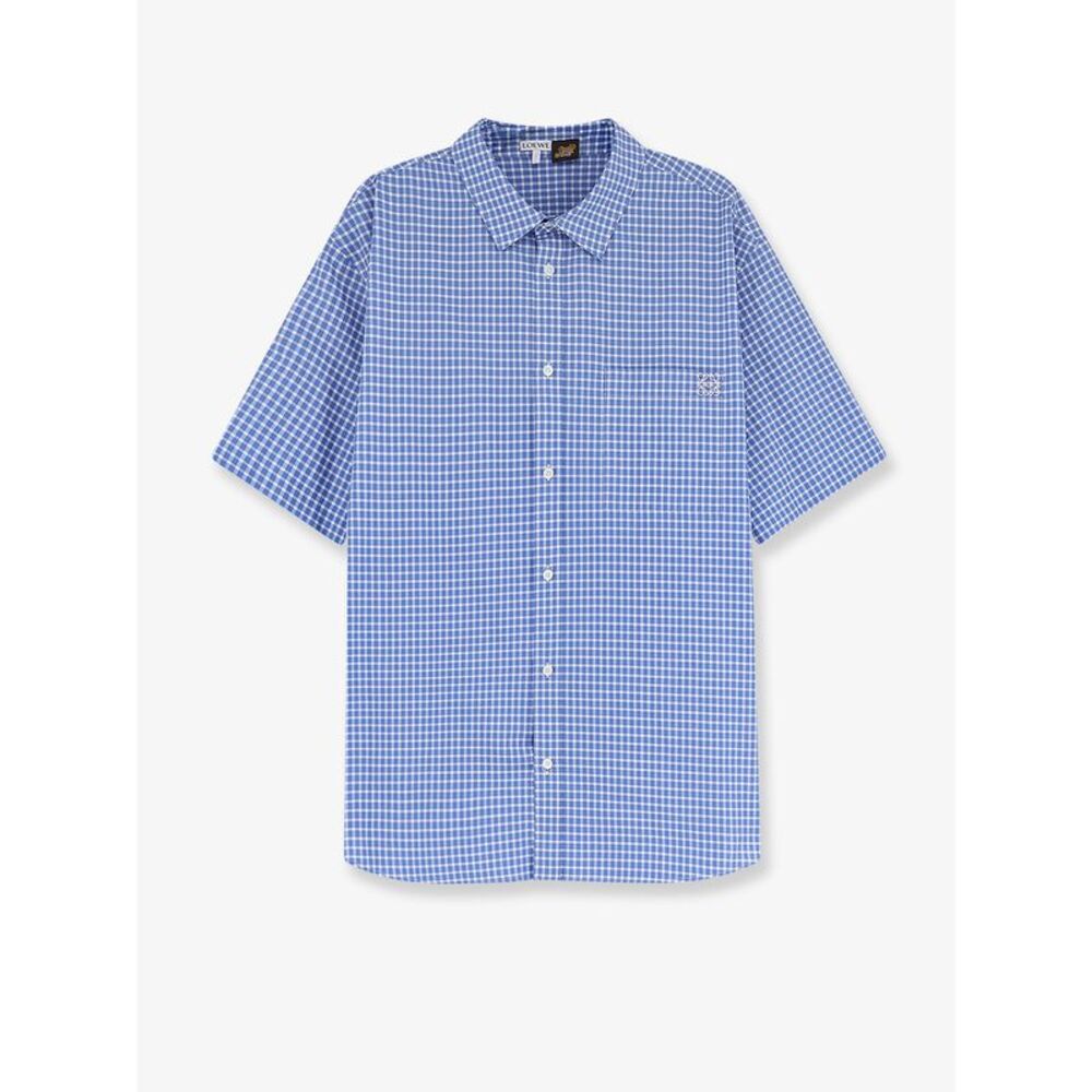 Loewe Men Paula's Ibiza Madras Cotton Shirt